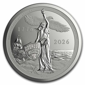 2026 Sail4th 250 1 oz Silver Proof Round (w/Box & COA) (1 of 2)