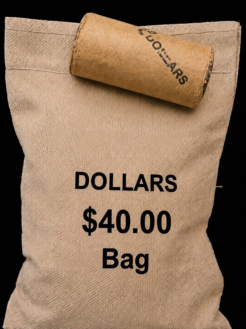 BU $20 1999 & 1999 1 oz & BU $40 1 oz Canadian Silver BAG (1 of 2)