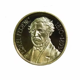 Hungary 1000 Forint Gold PF 1993 Ferenc Erkel (1 of 2)