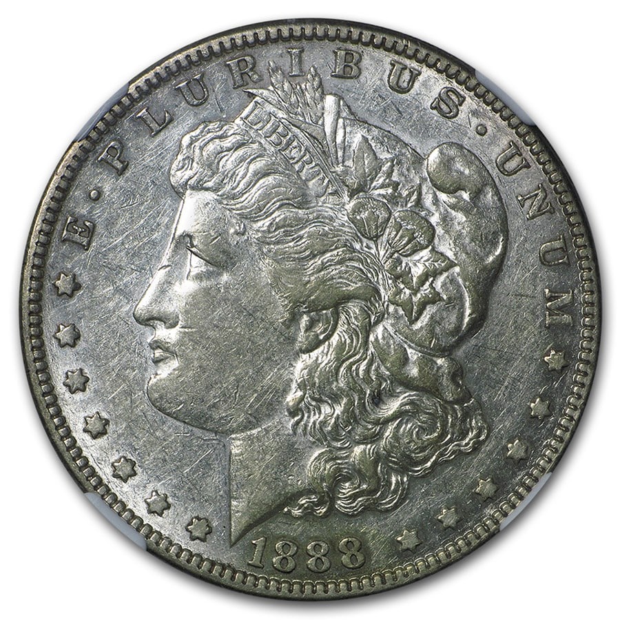 1888-S Morgan Dollar: The 1888-S Morgan Dollar from the San Francisco Mint offers strong strike characteristics and solid collector interest. Struck in 90% silver, this West Coast issue carries dependable long-term appeal.