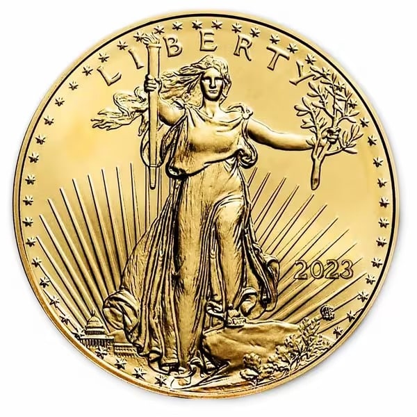 2023 American Gold Eagle 1 oz Uncirculated (1 of 2)