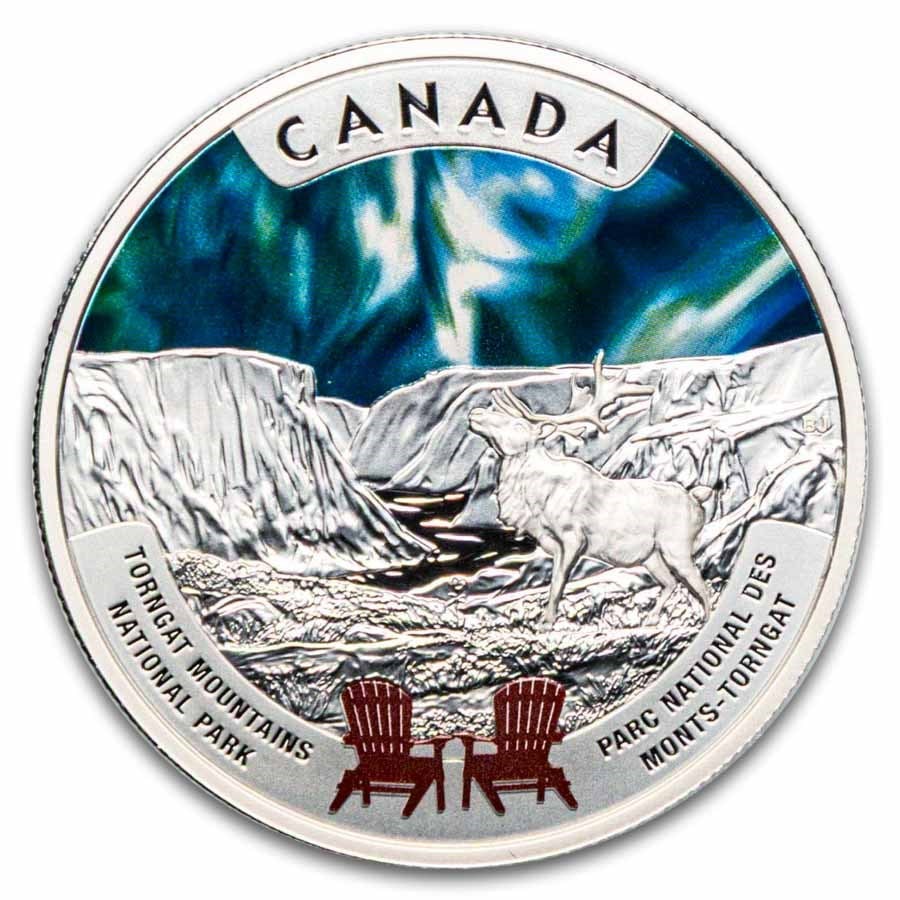 2026 RCM 1 oz Ag $20 Canada's National Parks: Torngat Mountains: The 2026 RCM 1 oz Silver $20 Canadas National Parks: Torngat Mountains is a stunning commemorative coin issued by the Royal Canadian Mint, struck in .9999 fine silver with a $20 CAD face value. This r