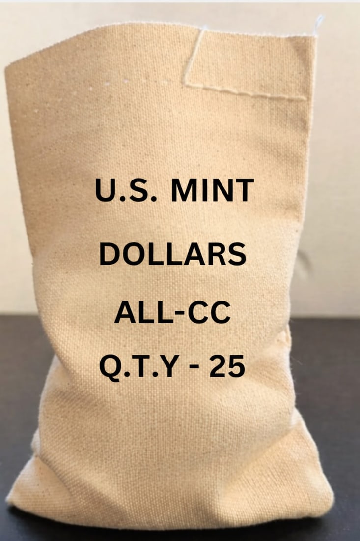 QTY 25 All CC Sealed Bag BU