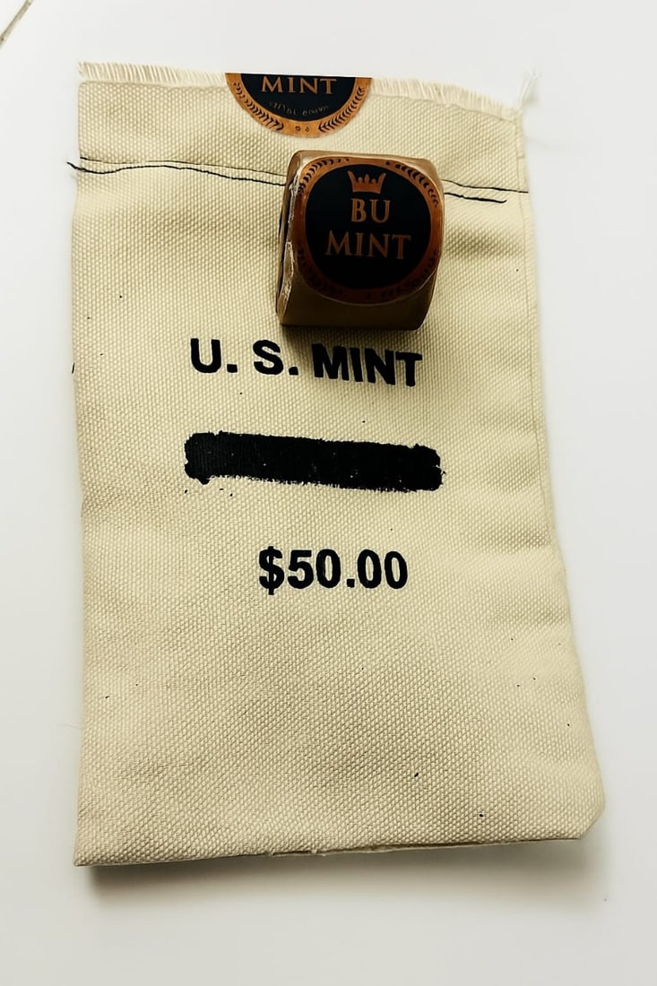BU $10 1997 & 1997 End 1 oz Silver American Eagle & $50 Random 1 oz Silver American Eagle $1 Coin BU: This premium lot includes one sealed $10 roll of Brilliant Uncirculated 1997 American Silver Eagles featuring 1997-dated coins on both ends, along with a $50 mixed bag of random-date BU American Silve