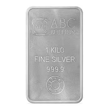 1 Kilo ABC Refinery Eureka Silver Bar .9999 Fine (1 of 2)