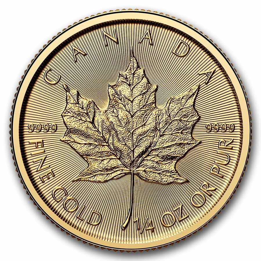 2026 Canada 1/4 oz Gold Maple Leaf BU (1 of 2)