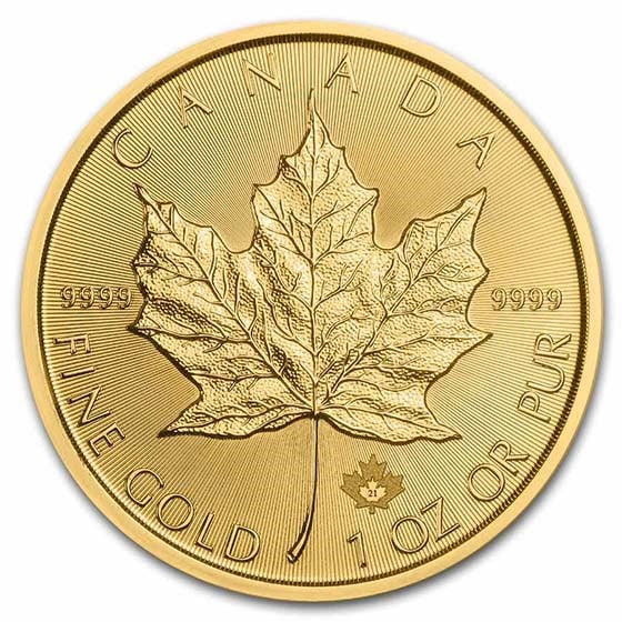 2021 Canada 1 oz Gold Maple Leaf BU (1 of 2)