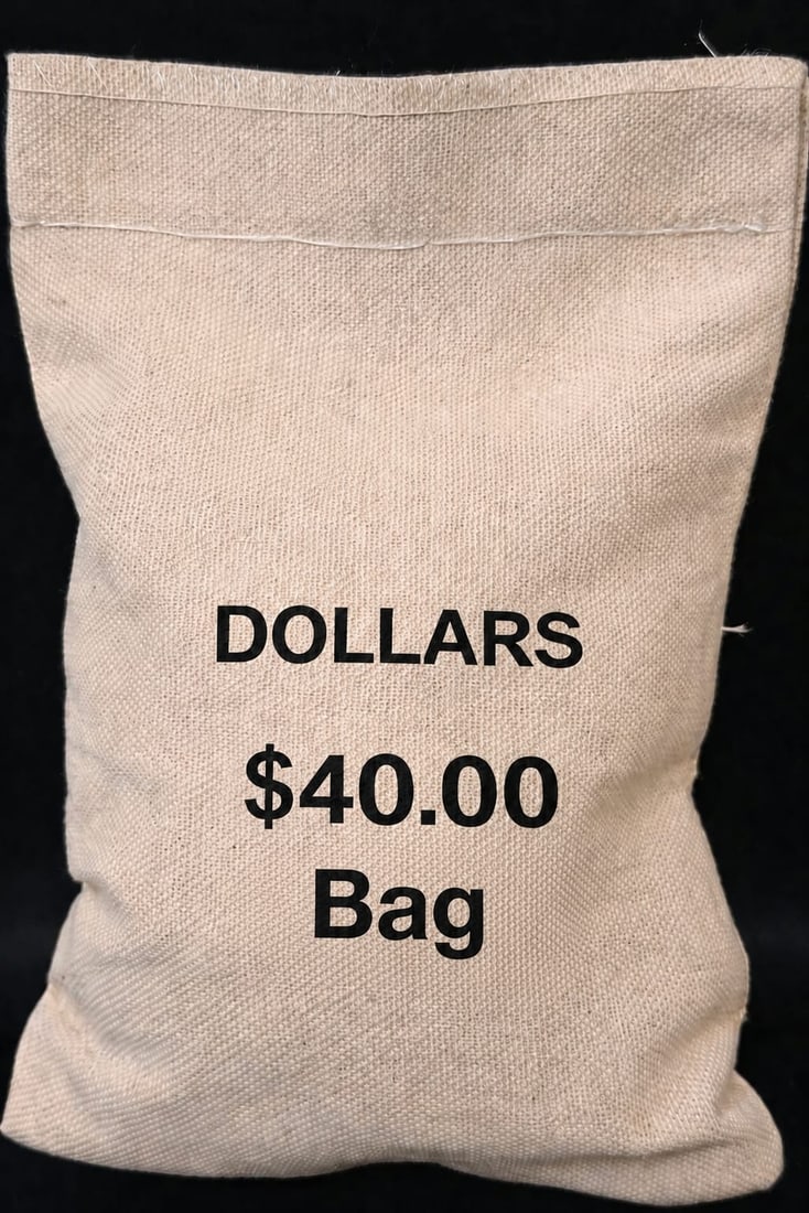 BU $40 1 oz Canadian Silver Maple Leaf BAG (1 of 2)