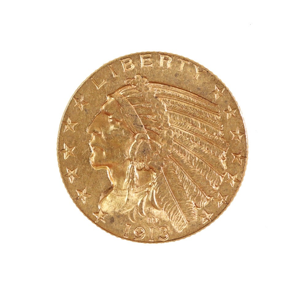 $5 Gold Indian 1913 Extra Fine: The $5 Gold Indian 1913 Extra Fine coin is an outstanding example of early 20th-century American coinage, celebrated for its unique design, cultural significance, and historical value. As part of the 