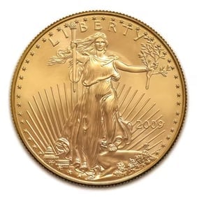 2009 American Gold Eagle 1/10 oz Uncirculated