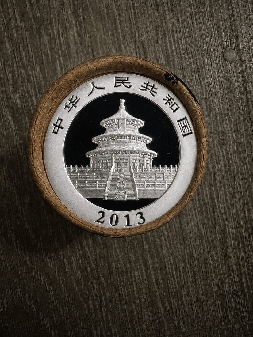 $10 2013 & 2013 End Chinese Silver Panda roll