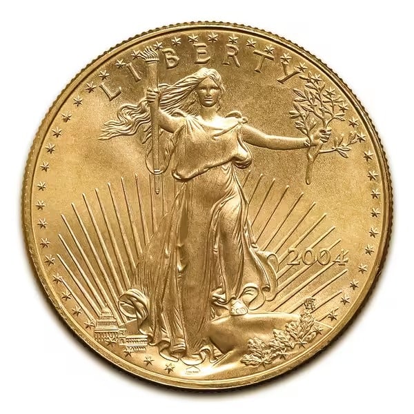 2004 American Gold Eagle 1/4 oz Uncirculated (1 of 2)