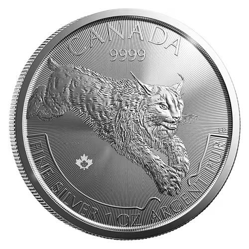 Canadian Silver 1 oz Lynx 2017 (Predator Series)