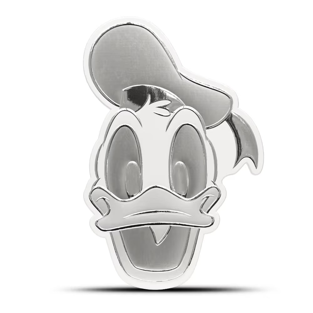 2026 1/2 oz Proof Niue Silver Iconic Expressions Donald Duck Coin (Box + CoA)