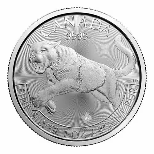 Canadian Silver 1 oz Cougar 2016 (Predator Series) (1 of 2)