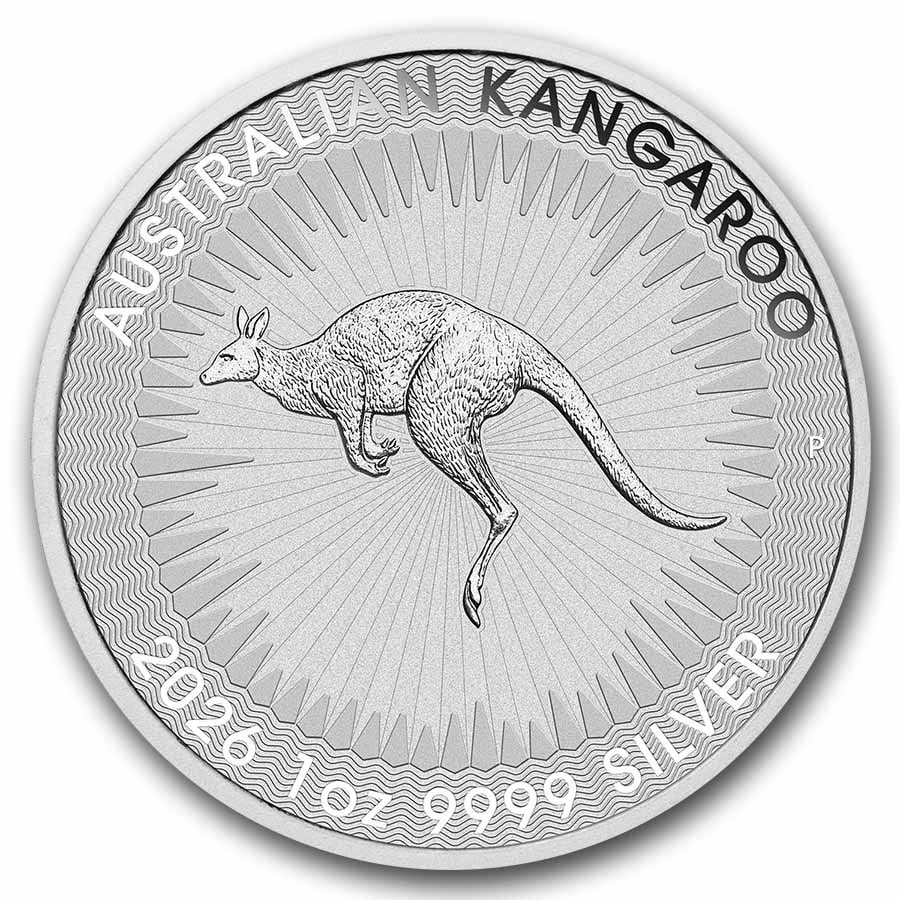 2026 Australia 1 oz Silver Kangaroo BU (1 of 2)