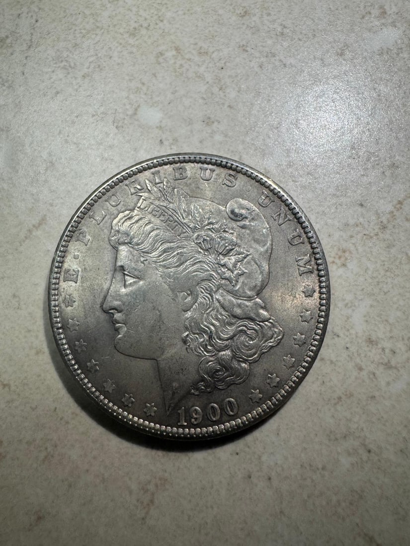 1900 Morgan Dollar AU (1 of 2)