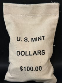 $100 Random 1 oz Silver American Eagle $1 Coin BU MIXED BAG: This sealed bag includes 100 Brilliant Uncirculated (BU) 1 oz Silver American Eagle $1 coins with strong mint luster and crisp detail. Struck in .999 fine silver, these popular bullion coins feature t