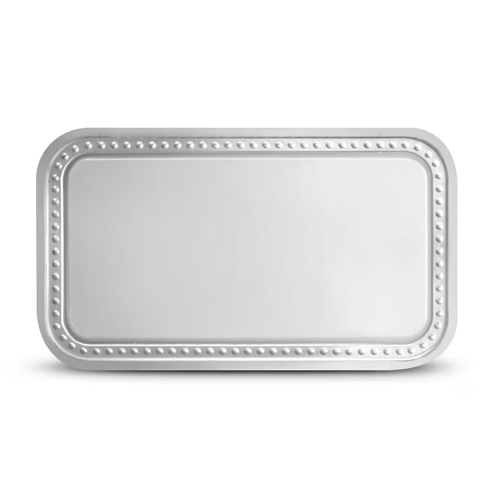 1 oz Silver Engravable Celebration Bar (New w/Gift Box): Designed to commemorate life's special moments, this 1 oz .999 fine silver bar features an engravable surface for custom messages. Presented in an elegant gift box, it combines sentimental value with 