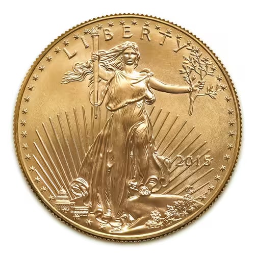 2015 American Gold Eagle 1/10 oz Uncirculated