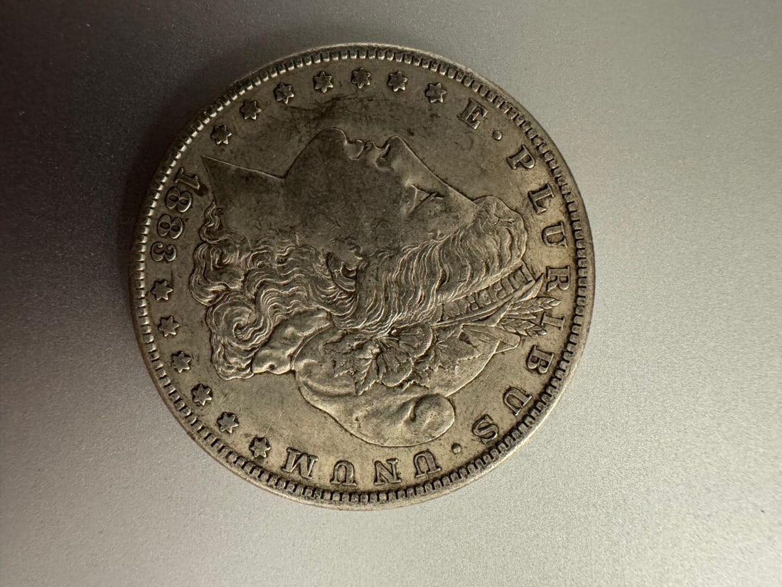 1883-S Morgan dollar: The 1883-S Morgan Dollar (Non-Graded) shows circulated condition with visible wear while retaining key design elements. Coins from this mint are known for being tougher to locate in higher grades.