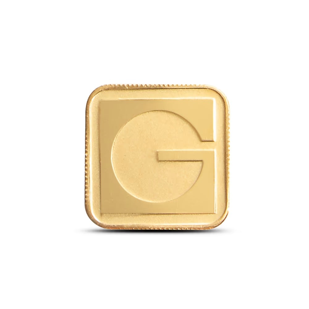1 Gram GOLD.COM Square Gold Bar (New w/ Assay)