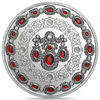 2026 Canada 1 oz Crown Jewels Queen Elizabeth II 100th Ann Silver Coin .9999 Fine: This 2026 Canada 1 oz Crown Jewels Queen Elizabeth II 100th Anniversary Silver Coin contains 1 troy ounce of .9999 fine silver and commemorates the centennial of Queen Elizabeth II. Issued by the Roya