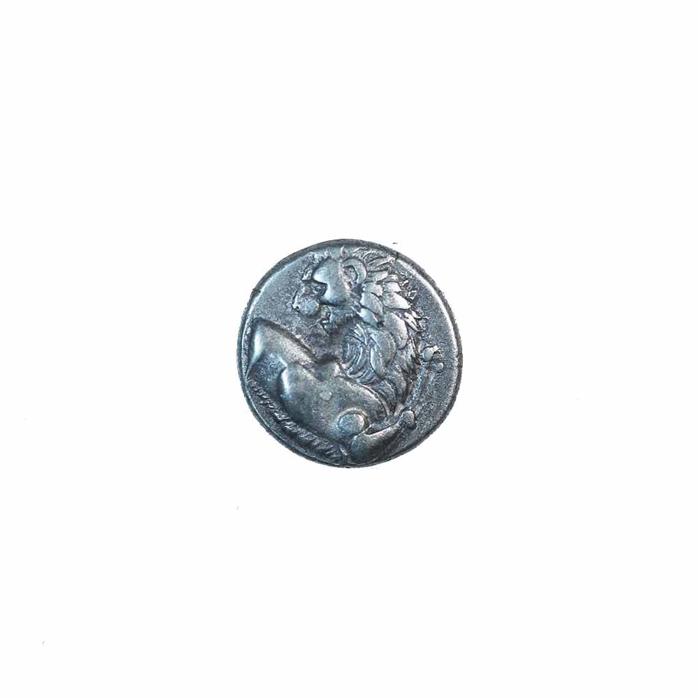 Cherronesos Thrace AR Hemidrachm 386-338 B.C. ChXF Lion
