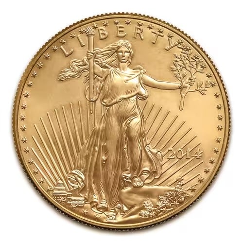 2014 American Gold Eagle 1 oz Uncirculated (1 of 2)