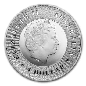 2016 Australia 1 oz Silver Kangaroo BU: 2016 Australia 1 oz Silver Kangaroo BU Coin - 1 oz .9999 fine silver, Brilliant Uncirculated, IRA-eligible bullion from the Perth Mint.