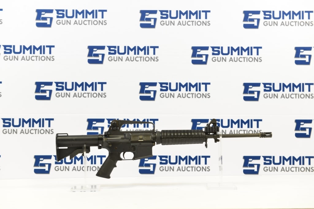 Colt AR-15 A2 Gov't Carbine .223: This law enforcement rifle comes with sling swivel attachments, adjustable stock, and shows normal signs of wear and tear. Please see photos.