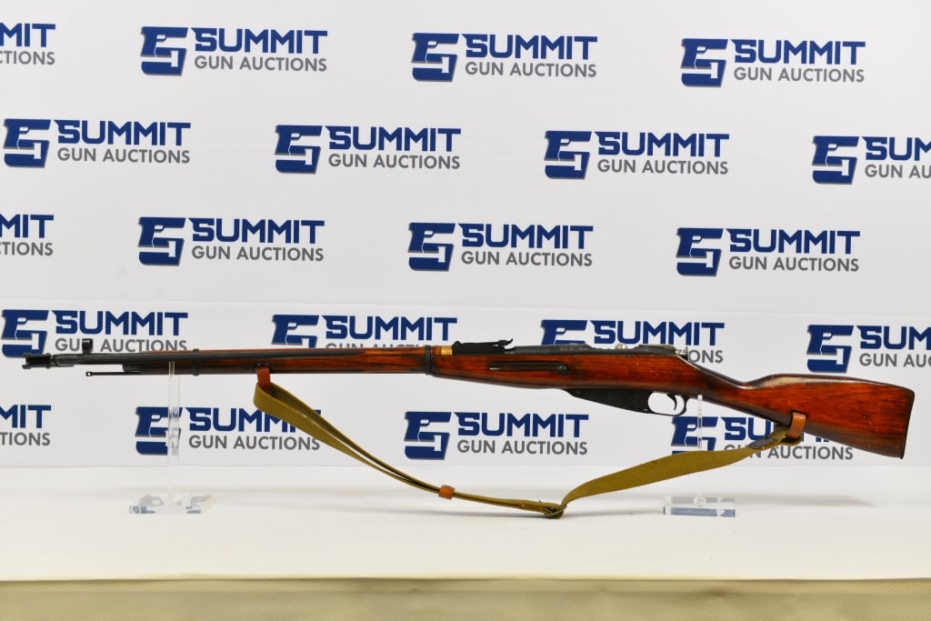 Russia M91/30 Mosin Nagant 7.62x54R: Don’t miss this opportunity to own a piece of history! This Russian made M91/30 is a bolt action rifle chambered in 7.62 X54R, features a 5 round internal magazine, hooded front and adjustable rear