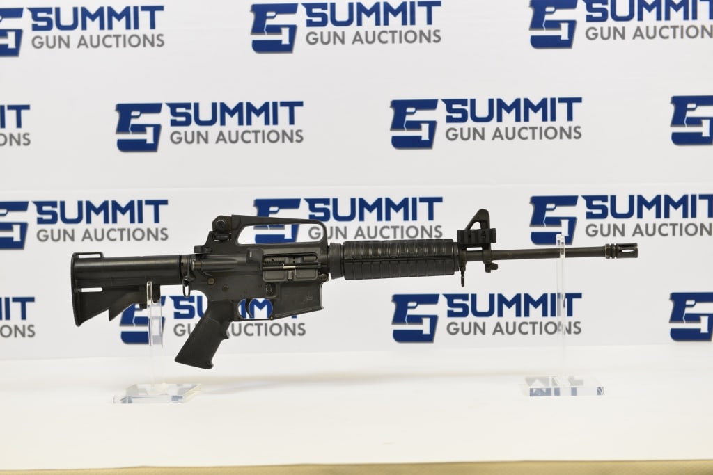 Colt AR-15 A2 Gov't Carbine .223: This law enforcement rifle comes with sling swivel attachments, adjustable stock, and shows normal signs of wear and tear. C MP marking on barrel and "C" marking on BCG. Please see photos.