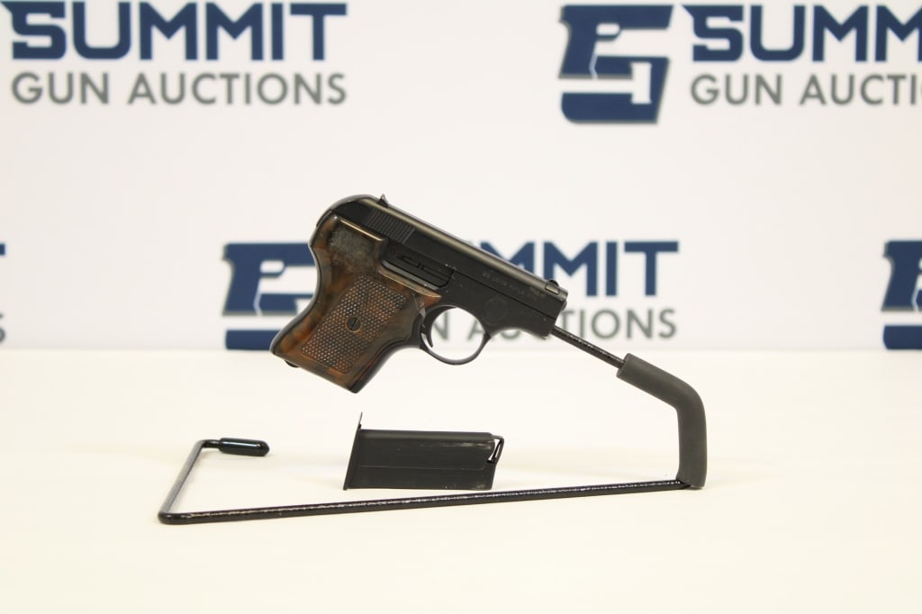 Smith & Wesson 61-2 Escort .22 LR: The S&W Model 61 is a blowback-operated pistol chambered in .22 Long Rifle based upon the Bayard 1908 (Pieper Bayard) pistol. It was marketed for self-defense to fill a void in the pocket auto market