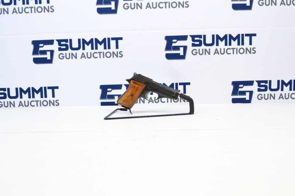 FIE Titan II .380 ACP: Up for auction is an FIE Titan II chambered in .380 ACP. This pistol features a 3.5 inch barrel, blued finish, and original wood grips. It comes with one magazine and fixed sights. It shows signs of n