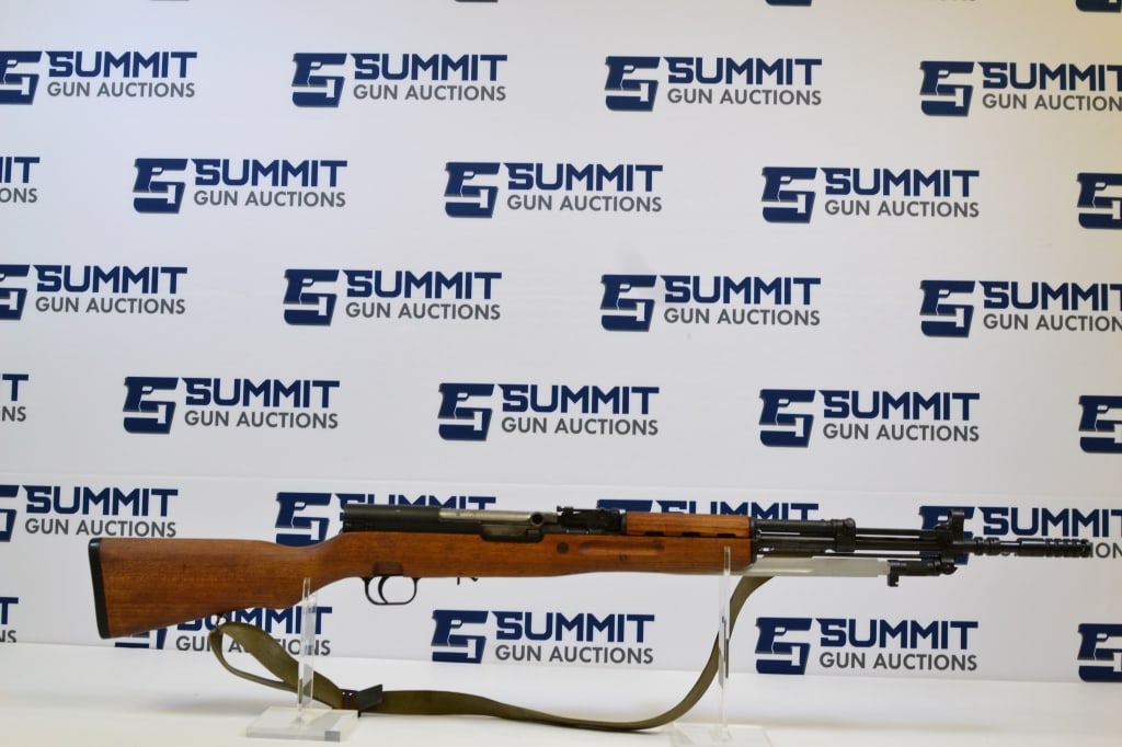 Yugoslavia 59/66A1 7.62x39: Up for auction is a C.A.I. imported Yugoslavia 59/66A1 semi-auto rifle chambered in 7.62x39. This rifle features a 22 inch barrel, adjustable rear and fixed front sights, bayonet, and muzzle device. S