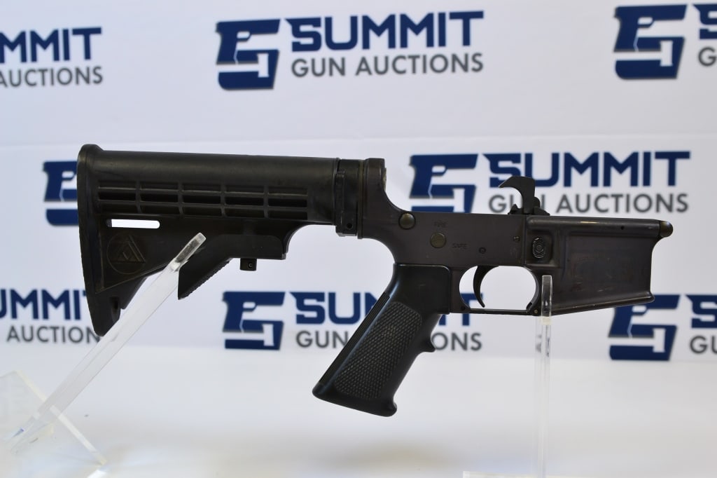 Ameetec Arms WM-15 Lower Receiver: Up for auction is an Ammetec Arms lower receiver.. Comes with stock, trigger package, pistol grip and all internal components. This item requires a NICS check. Overall in good condition. Please see ph