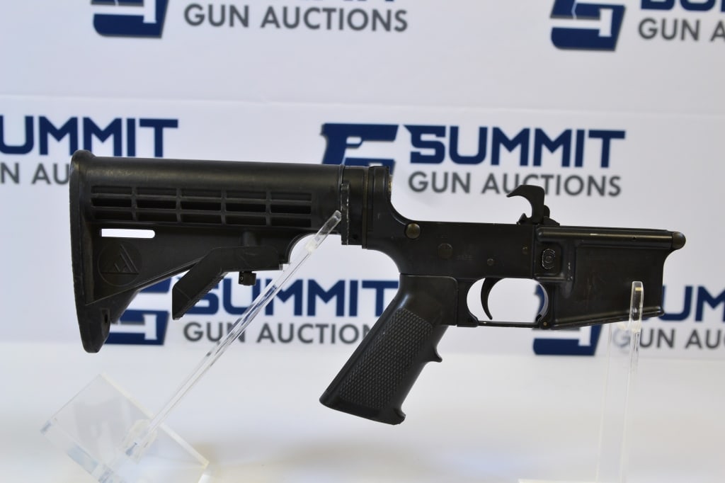 Ameetec Arms WM-15 Lower Receiver: Up for auction is an Ammetec Arms lower receiver.. Comes with stock, trigger package, pistol grip and all internal components. This item requires a NICS check. Overall in good condition. Please see ph