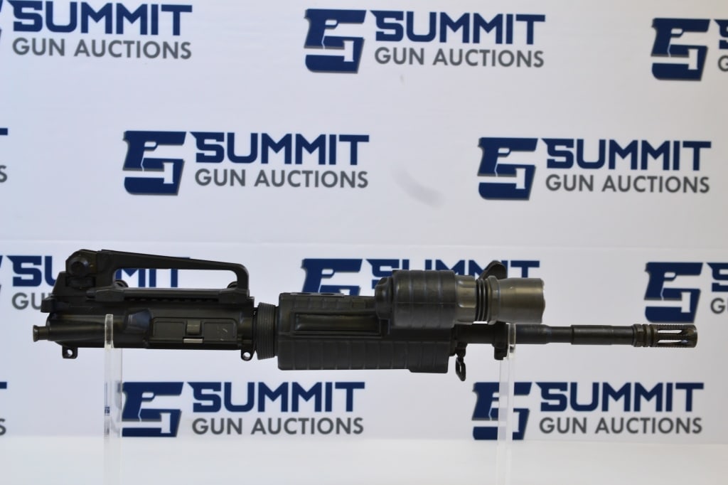Ameetec Arms WM-15 Complete Upper Assembly 5.56mm: Up for auction is a 14.5" Ameetec Arms WM-15 full upper assembly. Comes with fixed front sight, carry handle, BCG and charging handle, Surefire M500 tactical lights attached. Overall in good condition