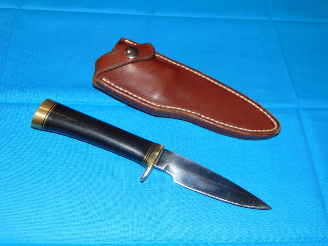 Nice RANDALL MADE KNIVES Orlando FLA, Model 26-4" Pathfinder Knife, Micarta (1 of 12)