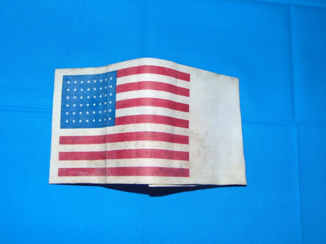 WWII D-DAY Invasion Forces Oilcloth 48 Star Armband Brassard (1 of 4)
