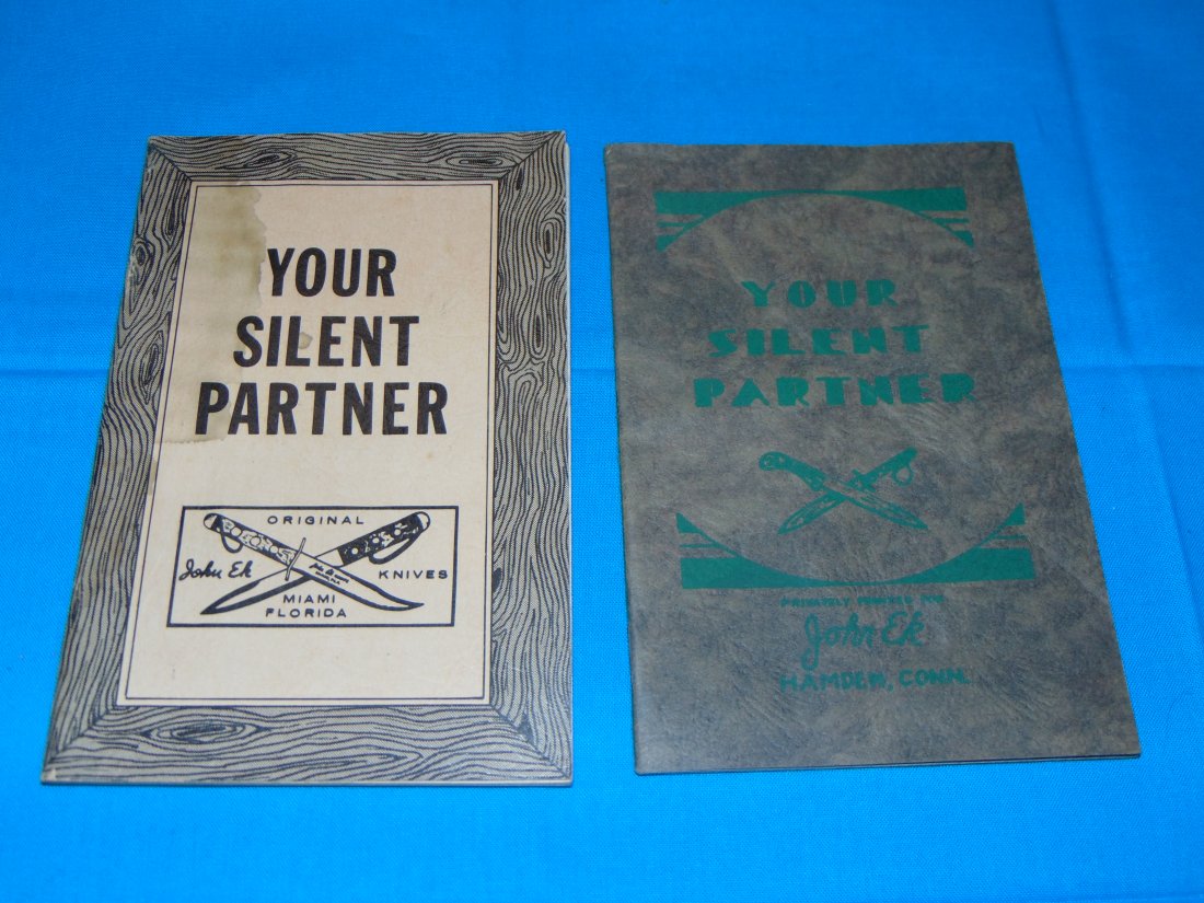 Fighting Knife Manual YOUR SILENT PARTNER Pair by JOHN EK (1 of 7)