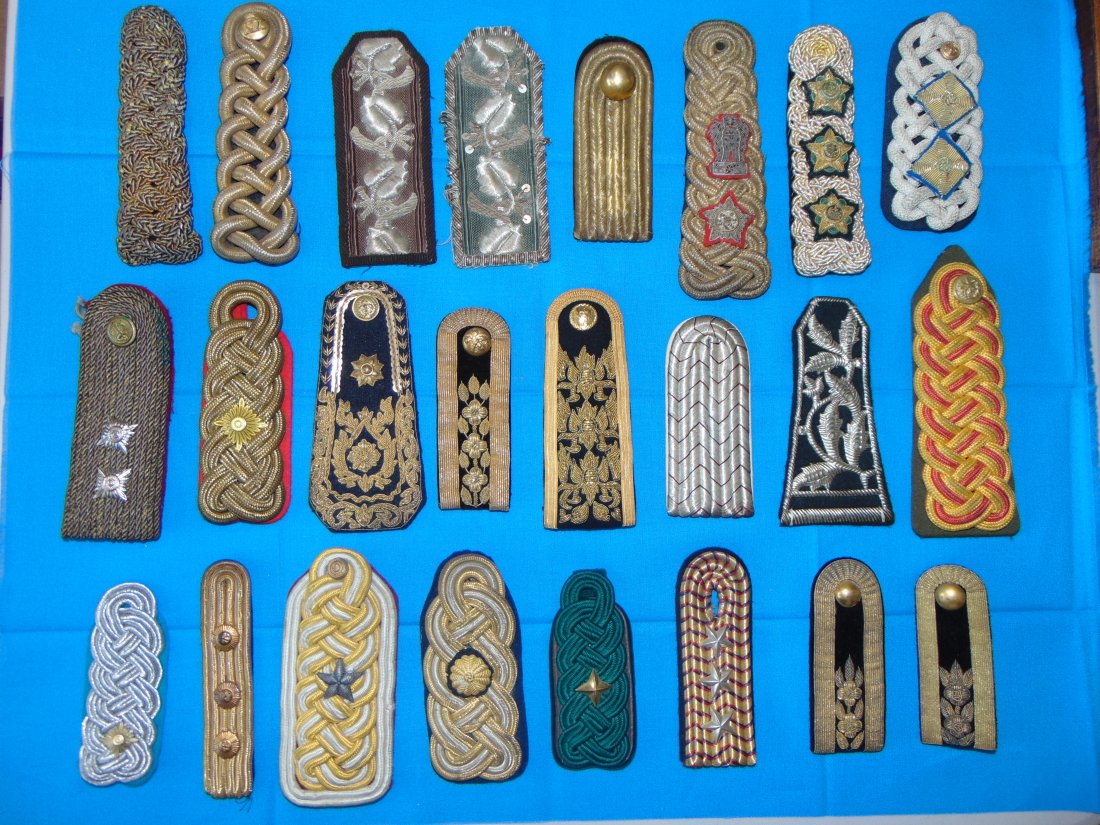 Military Uniform Shoulder Board Epaulette Lot (1 of 10)
