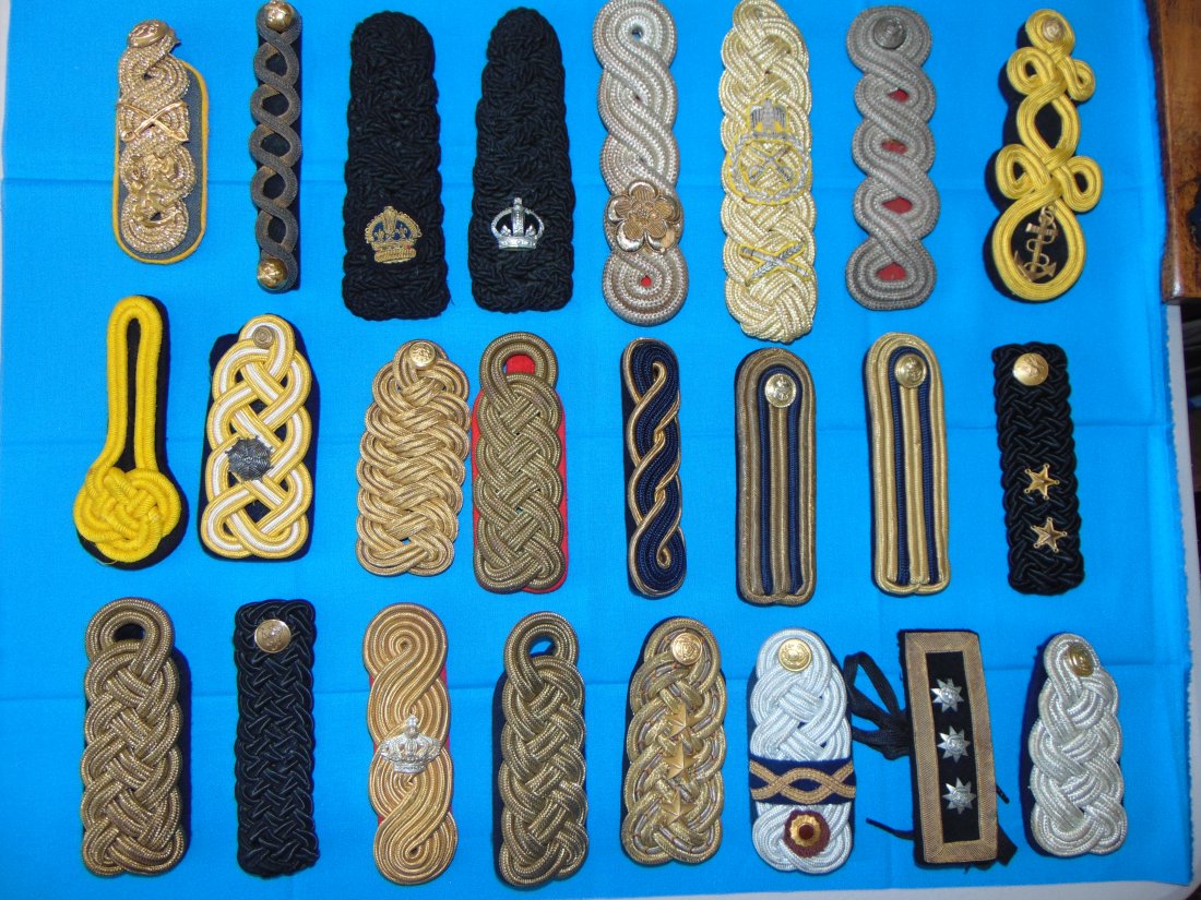 Military Uniform Shoulder Board Epaulette Lot (1 of 10)