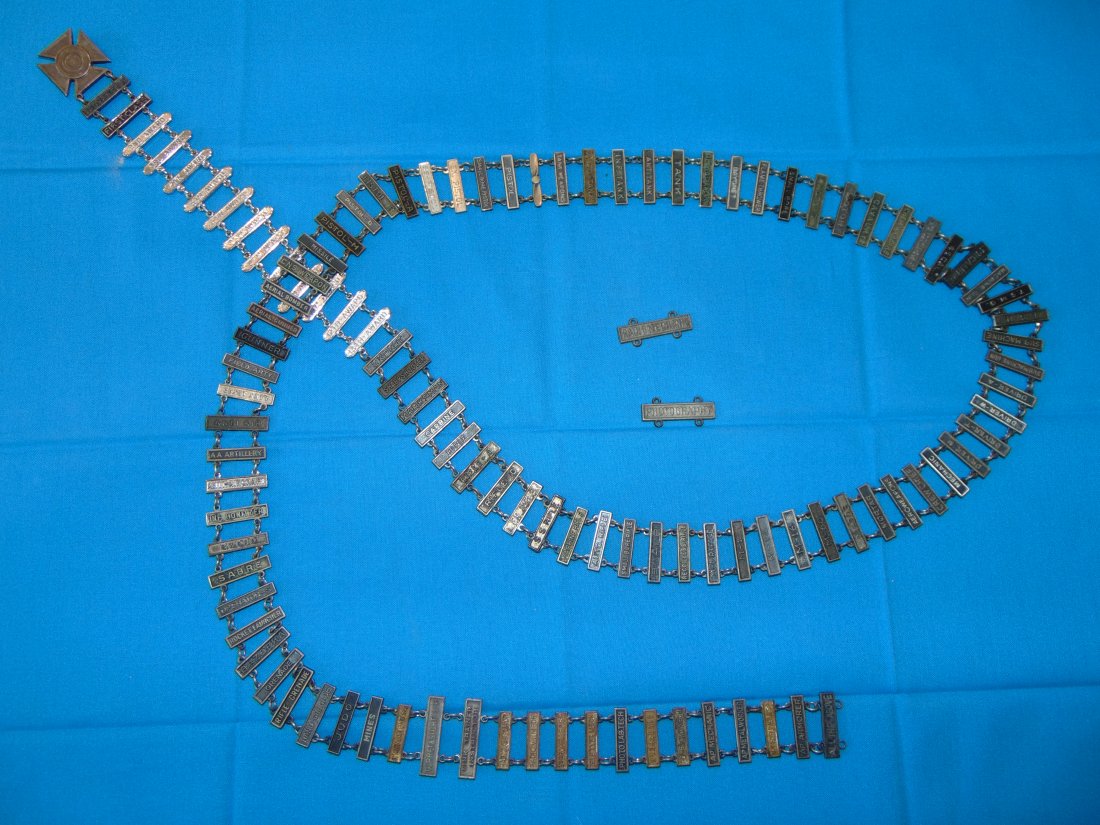 WWII and Later Qualification Badge w/ 100+ BARS  & 58" Long ! (1 of 14)