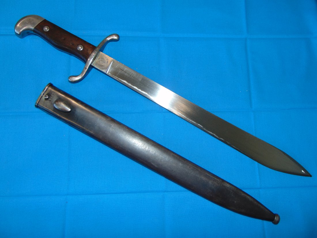 M-1909 Argentine Bayonet SWORD, Matching Numbers, German made Weyersberg (1 of 12)