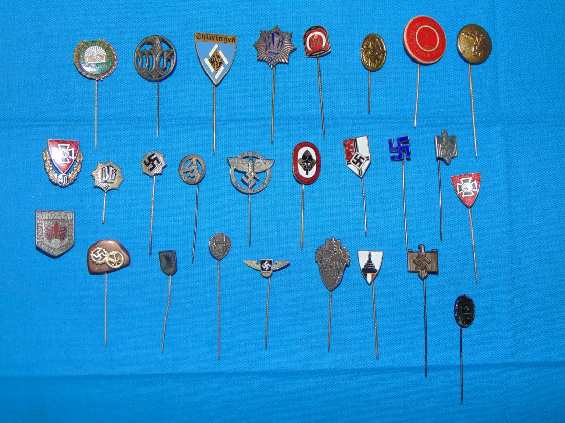 WWII German Stickpin Pin Lot (1 of 10)