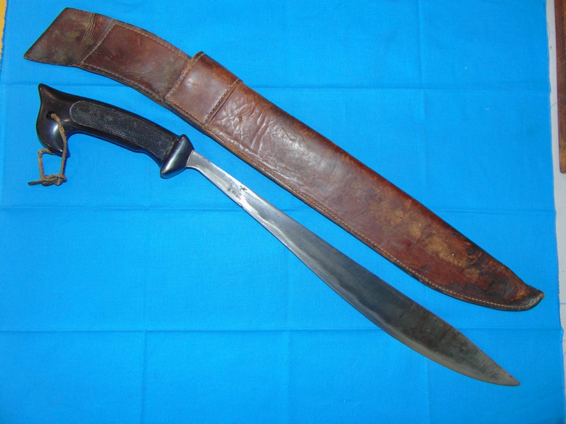 WWII Cruver / Collins OSS Drop Sword, Machete (1 of 10)