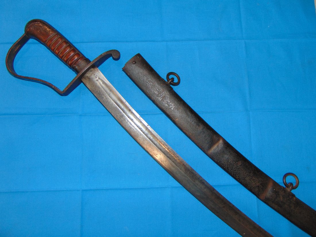 Pre-Civil War Era M-1818 Nathan Starr Cavalry Sword, 1821 Dated (1 of 16)