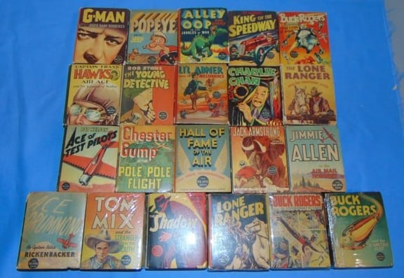 Nice Lot of 21 BIG LITTLE BOOKS, Some Rare Ones: NICE LOT OF SOME HARDER TO FIND LITTLE BIG BOOKS. ALL ARE IN DECENT SHAPE, SOME WITH SOME MINOR WEAR, OTHERS ARE EXCELLENT.
